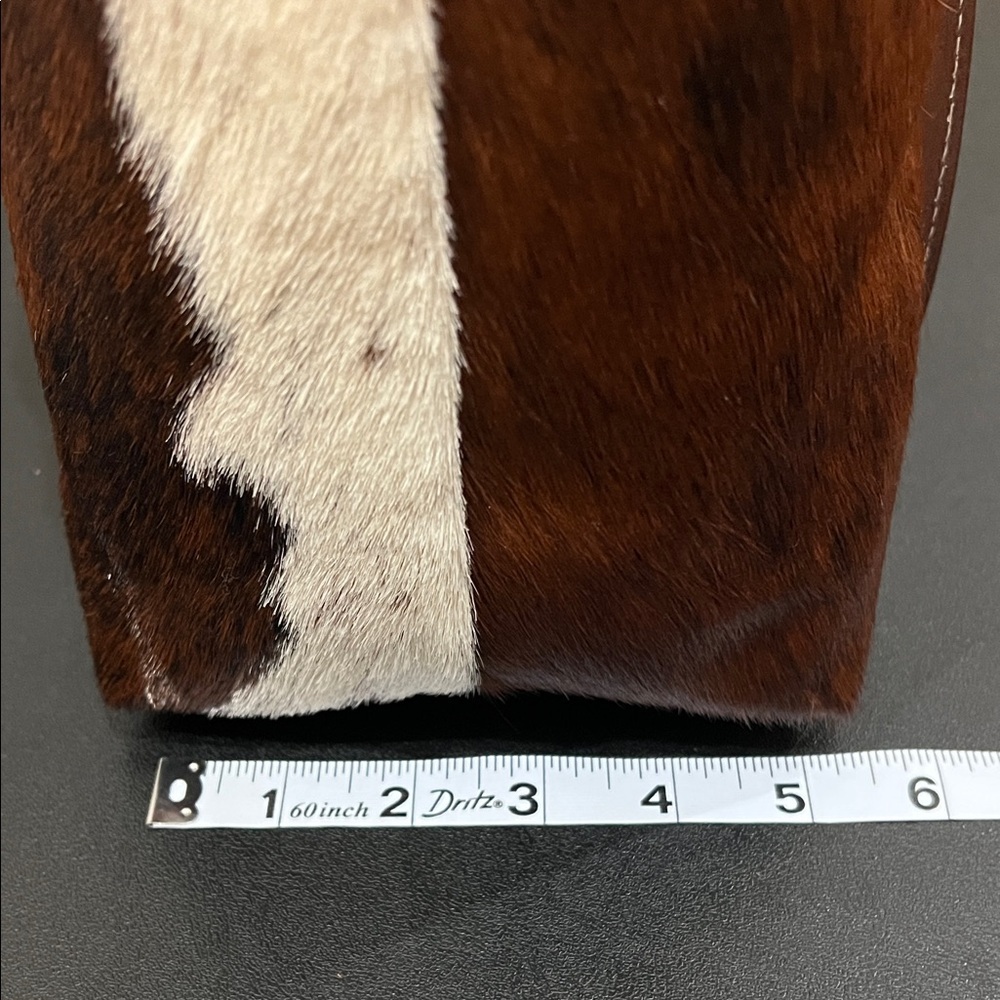 Cavalcanti Collection | Italian Hair On Cowhide Leather Hobo Bag - Picture 16 of 17